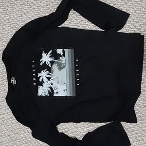 Black Hurley Long Sleeve. Size: medium